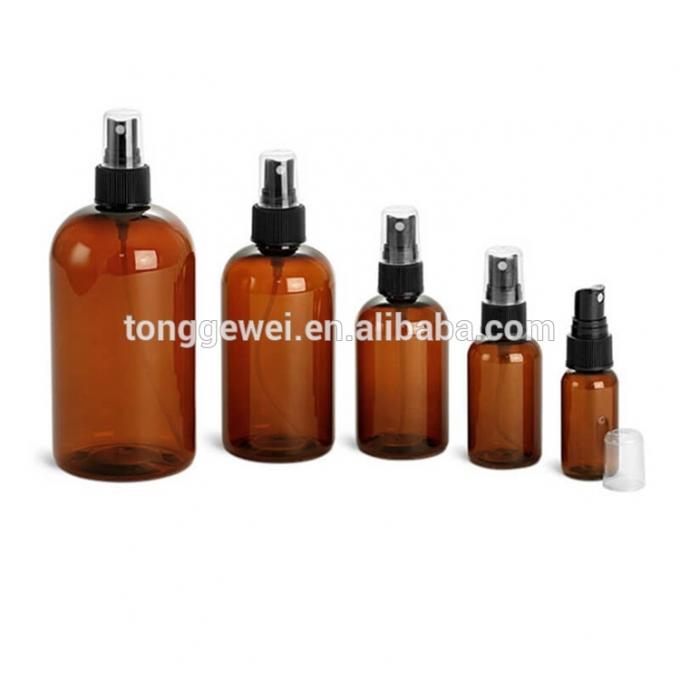 A melhor venda por atacado plástica ambarina de venda da garrafa do pulverizador da bomba da loção do champô do animal de estimação de 2oz 4oz 8oz 30ml 50ml 100ml 200ml 250ml 500ml