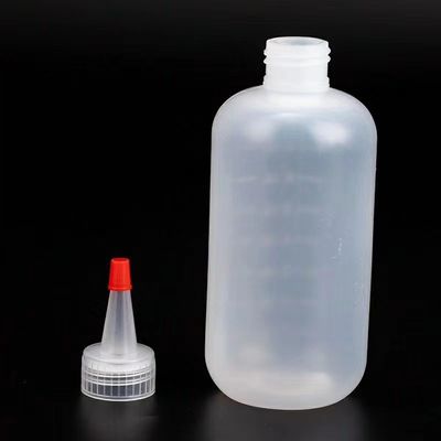 Screw Cap HDPE Ldpe Plastic Containers Empty Drop Bottle