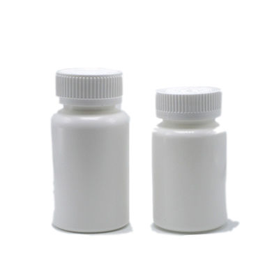 Solid 60cc Pill Bottles Bulk 100g Plastic Containers For Medicines