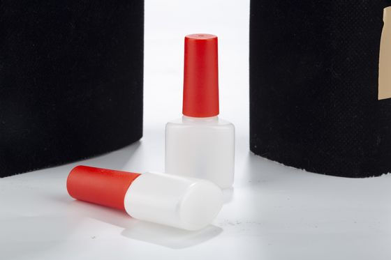 Direct Deal 5ml 10ml PET PE Plastic Nail Polish Bottles Circle Or Flat Type