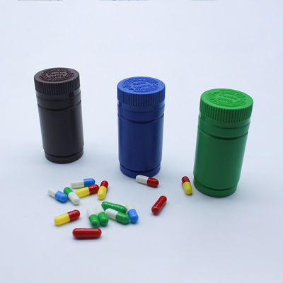 Customized HDPE Plastic Medicine Bottles With Child Resistant Cap