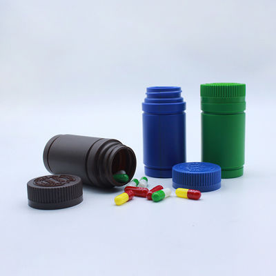 Customized HDPE Plastic Medicine Bottles With Child Resistant Cap