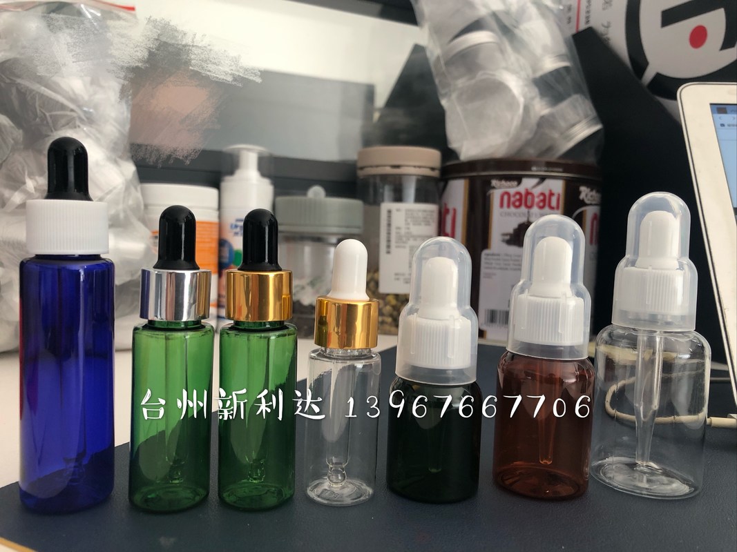 Essential Oil 50ml Dropper Medicine Bottle Dropping Bottle Plastic