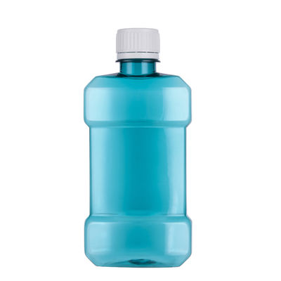 Garrafa plástica 120ml 4oz do colutório do animal de estimação vazio transparente