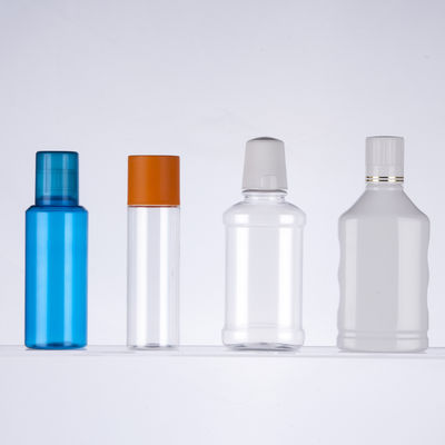 Cor customizável plástica da garrafa 500ml do colutório do ANIMAL DE ESTIMAÇÃO do tampão de parafuso