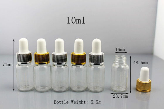 O conta-gotas plástico colorido engarrafa 30ml LDPE PP para bebês