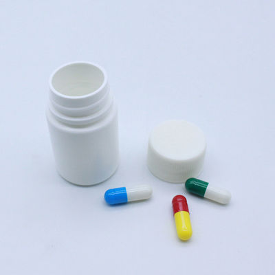 100cc em volta dos recipientes plásticos do comprimido para não tóxico farmacêutico