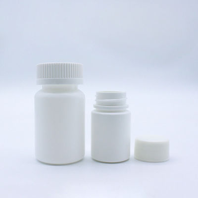 A medicina de carimbo quente do plástico do HDPE engarrafa o empacotamento do suplemento à vitamina